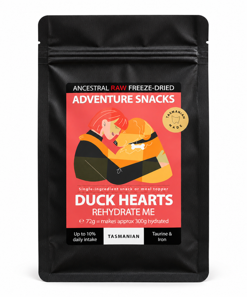 100% Whole Duck Hearts